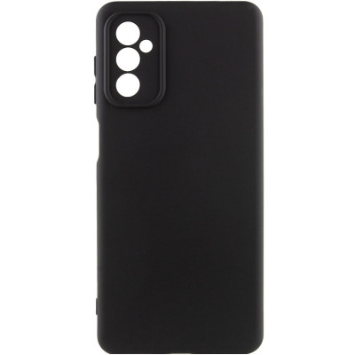 Накладка (з мікрофіброю) Silicone Cover Lakshmi Full Camera для Samsung A04s / A13 5G- чорний