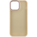 Накладка Matte Metal Buttons для iPhone 13 Pro Max- рожевий пісок