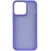 Накладка Matte Metal Buttons для iPhone 14 Plus- бузковий