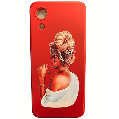 Накладка (з мікрофіброю) Case Art для Samsung A03 Core / A032- Girl Накладка (з мікрофіброю) Case Art для Samsung A03 Core / A032- Girl