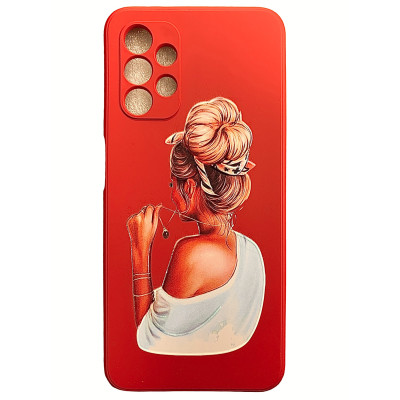 Накладка (з мікрофіброю) Case Art для Samsung A13 4G / 5G / A32 5G / A326 / A04s- Girl Накладка (з мікрофіброю) Case Art для Samsung A13 4G / 5G / A32 5G / A326 / A04s- Girl