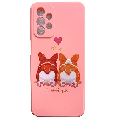 Накладка (з мікрофіброю) Case Art для Samsung A23- Corgis Накладка (з мікрофіброю) Case Art для Samsung A23- Corgis
