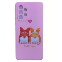 Накладка (з мікрофіброю) Case Art для Samsung A53- Corgis Накладка (з мікрофіброю) Case Art для Samsung A53- Corgis
