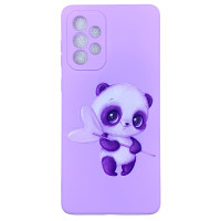 Накладка (з мікрофіброю) Case Art для Samsung A73- Panda Накладка (з мікрофіброю) Case Art для Samsung A73- Panda