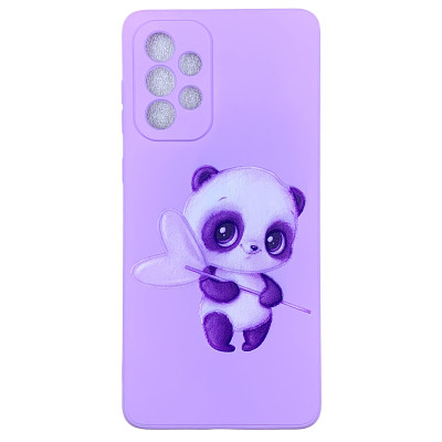 Накладка (з мікрофіброю) Case Art для Samsung A73- Panda Накладка (з мікрофіброю) Case Art для Samsung A73- Panda