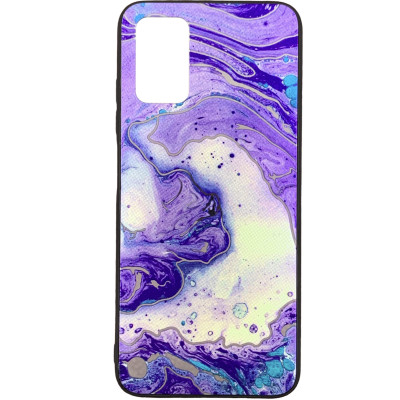 Накладка Marble UV для Samsung A03s / A037- фіолетовий Накладка Marble UV для Samsung A03s / A037- фіолетовий