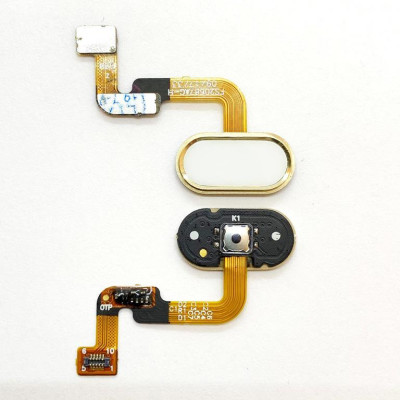 Шлейф з кнопкою Home Meizu M6 Note Gold Шлейф з кнопкою Home Meizu M6 Note Gold