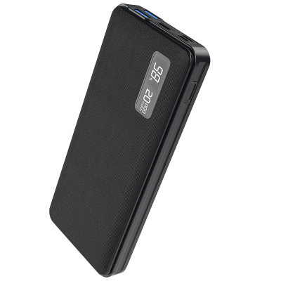 Power Bank Aspor A399 20000mAh (2USB/2.4A)- чорний Power Bank Aspor A399 20000mAh (2USB/2.4A)- чорний