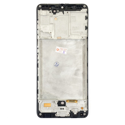 Дисплей для мобільного телефона Samsung A31/A315 Oled with frame з тачскріном Black