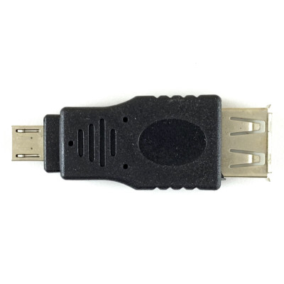 OTG USB на micro USB- чорний OTG USB на micro USB- чорний