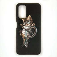 Накладка (з мікрофіброю) Case Art для Xiaomi Poco M3- чорний Накладка (з мікрофіброю) Case Art для Xiaomi Poco M3- чорний