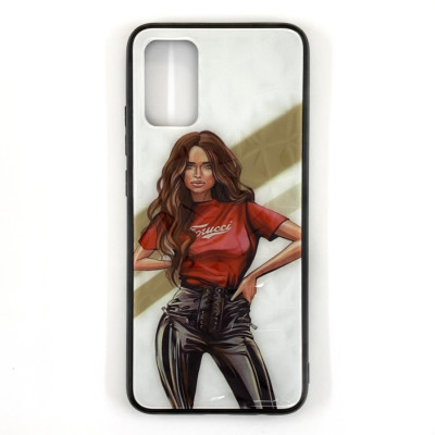 Накладка Prisma Ladies для Samsung A02s/A025- Girl Red