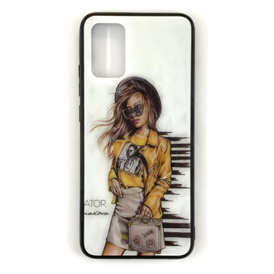 Накладка Prisma Ladies для Samsung A02s/A025- Girl Yellow