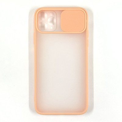 Накладка Camshield mate TPU зі шторкою на камеру для iPhone 11 Pro Max- рожевий