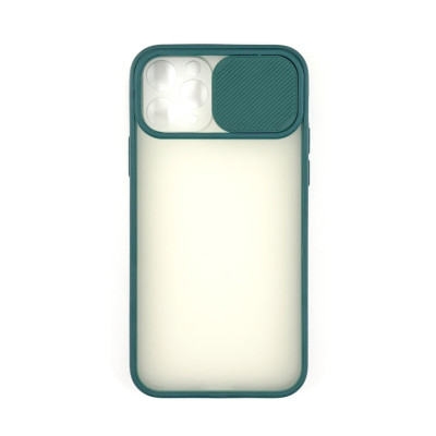 Накладка Camshield mate TPU зі шторкою на камеру для iPhone 11 Pro- зелений
