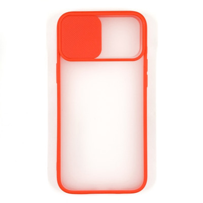 Накладка Camshield mate TPU зі шторкою на камеру для iPhone 12 Pro Max- червоний Накладка Camshield mate TPU зі шторкою на камеру для iPhone 12 Pro Max- червоний