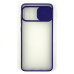 Накладка Camshield mate TPU зі шторкою на камеру для Samsung A02 / A022- синій