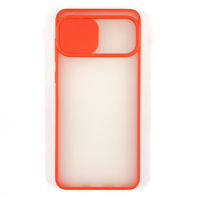 Накладка Camshield mate TPU зі шторкою на камеру для Samsung A02 / A022- червоний Накладка Camshield mate TPU зі шторкою на камеру для Samsung A02 / A022- червоний