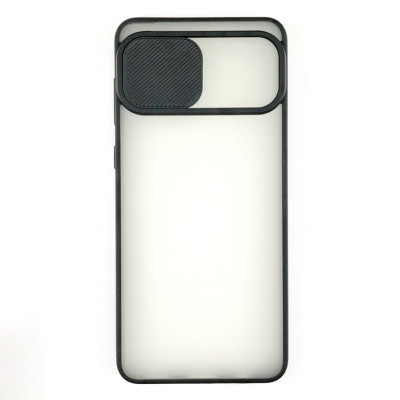 Накладка Camshield mate TPU зі шторкою на камеру для Samsung A02 / A022- чорний Накладка Camshield mate TPU зі шторкою на камеру для Samsung A02 / A022- чорний