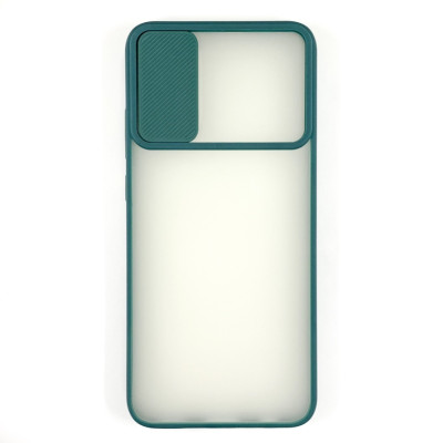 Накладка Camshield mate TPU зі шторкою на камеру для Samsung A02s / A025- зелений Накладка Camshield mate TPU зі шторкою на камеру для Samsung A02s / A025- зелений