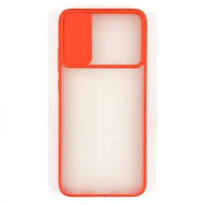 Накладка Camshield mate TPU зі шторкою на камеру для Samsung A02s / A025- червоний Накладка Camshield mate TPU зі шторкою на камеру для Samsung A02s / A025- червоний