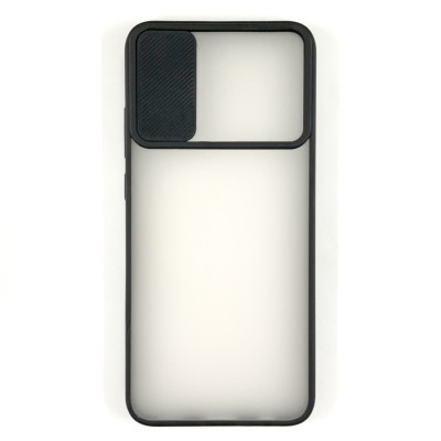 Накладка Camshield mate TPU зі шторкою на камеру для Samsung A02s / A025- чорний Накладка Camshield mate TPU зі шторкою на камеру для Samsung A02s / A025- чорний