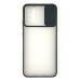 Накладка Camshield mate TPU зі шторкою на камеру для Samsung A02s / A025- чорний