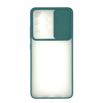 Накладка Camshield mate TPU зі шторкою на камеру для Samsung A32 4G / A325- зелений