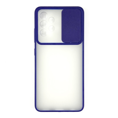 Накладка Camshield mate TPU зі шторкою на камеру для Samsung A32 4G / A325- синій