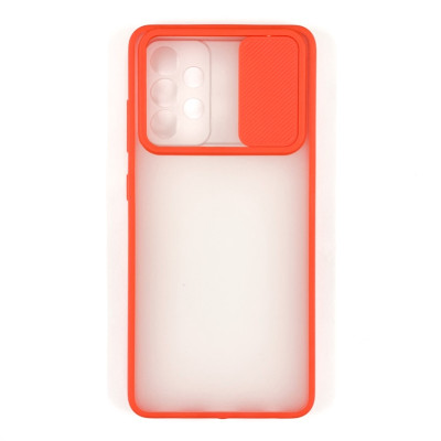Накладка Camshield mate TPU зі шторкою на камеру для Samsung A52 / A525- червоний