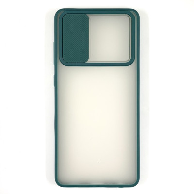 Накладка Camshield mate TPU зі шторкою на камеру для Samsung A72 / A725- зелений Накладка Camshield mate TPU зі шторкою на камеру для Samsung A72 / A725- зелений