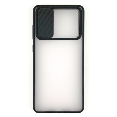 Накладка Camshield mate TPU зі шторкою на камеру для Samsung A72 / A725- чорний Накладка Camshield mate TPU зі шторкою на камеру для Samsung A72 / A725- чорний