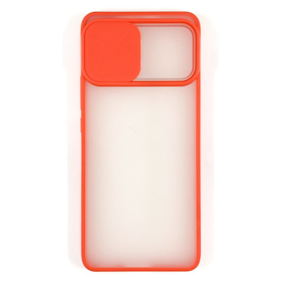 Накладка Camshield mate TPU зі шторкою на камеру для Xiaomi Mi 11- червоний Накладка Camshield mate TPU зі шторкою на камеру для Xiaomi Mi 11- червоний