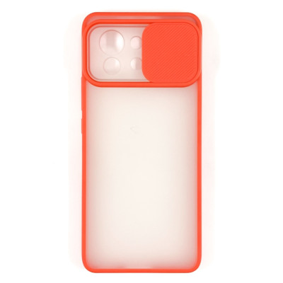 Накладка Camshield mate TPU зі шторкою на камеру для Xiaomi Mi 11- червоний
