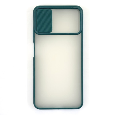 Накладка Camshield mate TPU зі шторкою на камеру для Xiaomi Poco M3- зелений Накладка Camshield mate TPU зі шторкою на камеру для Xiaomi Poco M3- зелений