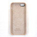 Накладка (з мікрофіброю) Silk (AA) для iPhone 5- рожевий пісок