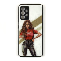 Накладка Prisma Ladies для Samsung A32 4G/A325- Girl Red