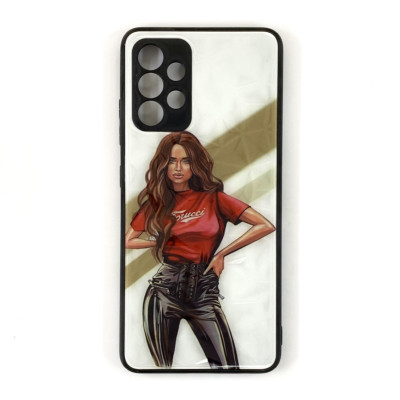 Накладка Prisma Ladies для Samsung A32 4G/A325- Girl Red