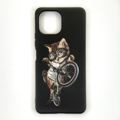 Накладка (з мікрофіброю) Case Art для Xiaomi Mi 11 Lite- чорний Накладка (з мікрофіброю) Case Art для Xiaomi Mi 11 Lite- чорний