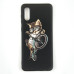 Накладка (з мікрофіброю) Case Art для Samsung A02/A022- чорний