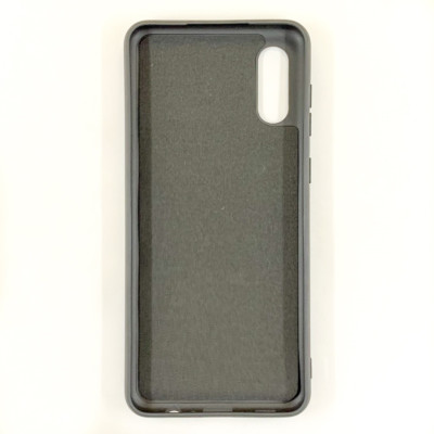 Накладка (з мікрофіброю) Case Art для Samsung A02/A022- чорний