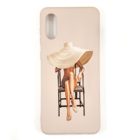 Накладка (з мікрофіброю) Case Art для Samsung A02/A022- рожевий пісок Накладка (з мікрофіброю) Case Art для Samsung A02/A022- рожевий пісок