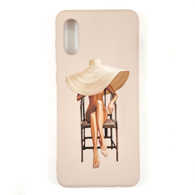 Накладка (з мікрофіброю) Case Art для Samsung A02/A022- рожевий пісок Накладка (з мікрофіброю) Case Art для Samsung A02/A022- рожевий пісок