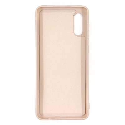 Накладка (з мікрофіброю) Case Art для Samsung A02/A022- рожевий пісок