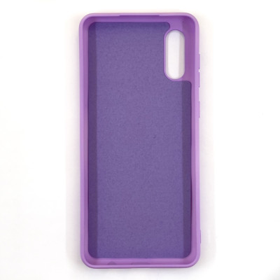 Накладка (з мікрофіброю) Case Art для Samsung A02/A022- пурпурний