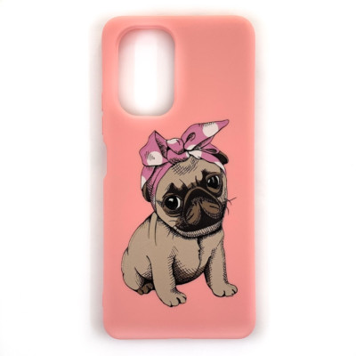 Накладка (з мікрофіброю) Case Art для Xiaomi Mi 11i / Poco F3 / Redmi K40- рожевий Накладка (з мікрофіброю) Case Art для Xiaomi Mi 11i / Poco F3 / Redmi K40- рожевий