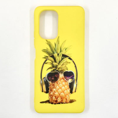 Накладка (з мікрофіброю) Case Art для Xiaomi Mi 11i / Poco F3 / Redmi K40- жовтий DJ Накладка (з мікрофіброю) Case Art для Xiaomi Mi 11i / Poco F3 / Redmi K40- жовтий DJ