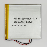 Акумулятор універсальний 3,5*100*100мм 4000 mAh Акумулятор універсальний 3,5*100*100мм 4000 mAh