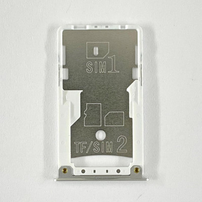 SIM лоток для Xiaomi Redmi Pro White SIM лоток для Xiaomi Redmi Pro White