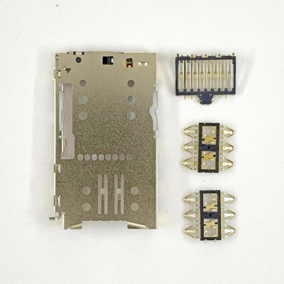 SIM Конектор для Meizu M2 mini c Конектором карти пам`яті (MMC) SIM Конектор для Meizu M2 mini c Конектором карти пам`яті (MMC)